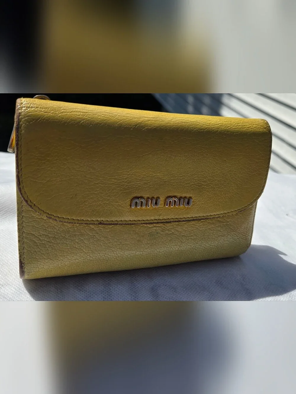 Miu Miu miu yellow